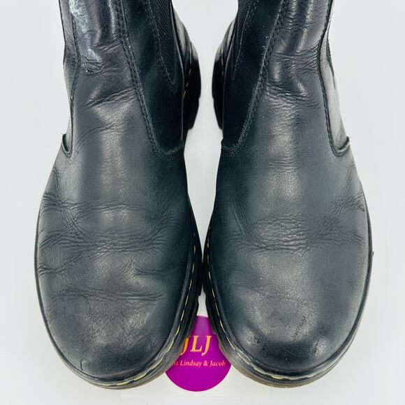 Dr. Martens Women's Embury Distressed Leather Chelsea Boots Size 8 *SEE PHOTOS* - Picture 5 of 12